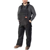 GridIron Regular Length Zip-To-Thigh Bib Overall, Men's, Large, Black R.M.G. Prévention