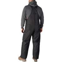 GridIron Regular Length Zip-To-Thigh Bib Overall, Men's, Large, Black R.M.G. Prévention