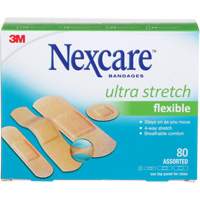 Nexcare Ultra Stretch Bandages, Assorted, Plastic, Non-Sterile R.M.G. Prévention