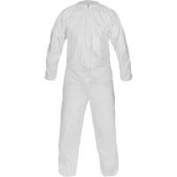 CleanMax&reg; Clean Manufactured Non-Sterile Coverall, Medium, White, Microporous R.M.G. Prévention