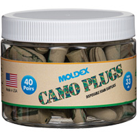 Camo Earplugs, Bulk - Canister R.M.G. Prévention