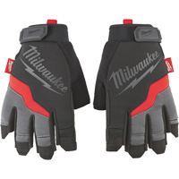 Performance Fingerless Gloves, Synthetic Palm, Size Small R.M.G. Prévention