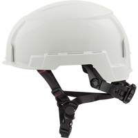 Helmet with Bolt Headlamp Mount, Ratchet Suspension R.M.G. Prévention