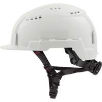 Front-Brim Helmet with Bolt Headlamp Mount, Ratchet Suspension R.M.G. Prévention