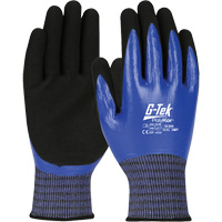 Gants r&eacute;sistants aux coupures G-Tek PolyKor X7, Taille Petit, Calibre 18, Rev&ecirc;tement Nitrile, Enveloppe en Fil technique, ANSI/ISEA 105 niveau 4 R.M.G. Prévention