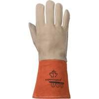 Gants de soudage TIG, Cuir fleur de daim, Taille Moyen R.M.G. Prévention