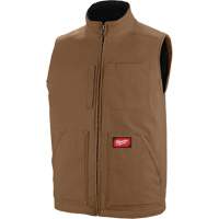 Heavy-Duty Sherpa-Lined Vest, Men's, Small, Brown R.M.G. Prévention