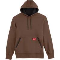 Midweight Pullover Hoodie, Men's, Small, Brown R.M.G. Prévention