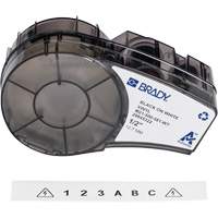 Repositionable Multi-Purpose Labels with Ribbon, Black R.M.G. Prévention