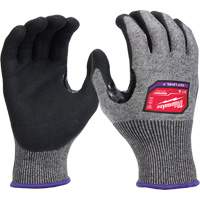 High-Dexterity Dipped Gloves, Size Small, 18 Gauge, Nitrile Coated, Nylon/Polyethylene/Tungsten Shell, ASTM ANSI Level A7/EN 388 Level 4 R.M.G. Prévention