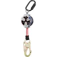 Dynamic Small Snap Hook Self-Retracting Lifeline, 6', Polyester, Swivel R.M.G. Prévention