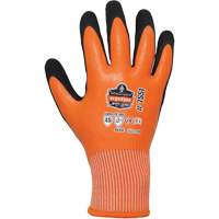 ProFlex 7551 Coated Cut-Resistant Winter Work Gloves, Size Small, 10/13 Gauge, Nitrile/Rubber Latex Coated, HPPE Shell, ASTM ANSI Level A5/EN 388 Level E R.M.G. Prévention
