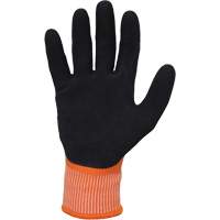 ProFlex 7551 Coated Cut-Resistant Winter Work Gloves, Size Small, 10/13 Gauge, Nitrile/Rubber Latex Coated, HPPE Shell, ASTM ANSI Level A5/EN 388 Level E R.M.G. Prévention