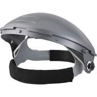 Fibre-Metal&reg; 7" Crown Noryl&reg; Faceshield Headgear, Ratchet Suspension R.M.G. Prévention