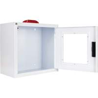 Standard Large AED Cabinet with Alarm & Strobe, Zoll AED Plus&reg;/Zoll AED 3/Cardio-Science/Physio-Control For, Non-Medical R.M.G. Prévention