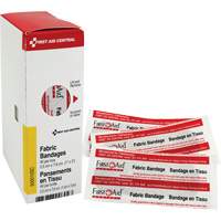 SmartCompliance&reg; Refill Adhesive Bandages, Rectangular/Square, 3", Fabric, Non-Sterile R.M.G. Prévention