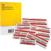 SmartCompliance&reg; Refill Adhesive Bandages, Assorted, Fabric/Plastic, Non-Sterile R.M.G. Prévention