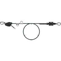 Corde de 100' pour ligne de vie temporaire horizontale, Corde d'alpinisme R.M.G. Prévention