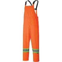 5598 Lightweight Waterproof Rain Suit, Polyester/PVC, Small, High Visibility Orange R.M.G. Prévention