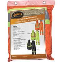 5598 Lightweight Waterproof Rain Suit, Polyester/PVC, Small, High Visibility Orange R.M.G. Prévention
