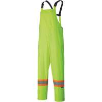 5599 Lightweight Waterproof Rain Suit, Polyester/PVC, X-Small, High Visibility Lime-Yellow R.M.G. Prévention