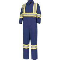 5516T Safety Coveralls, 44 (Tall), Navy Blue R.M.G. Prévention