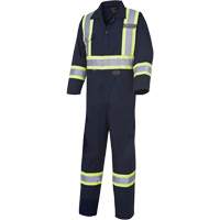 516T Coveralls, 40 (Tall), Navy Blue R.M.G. Prévention