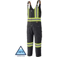 5536BK Quilted Duck Overalls, Cotton, X-Small, Black R.M.G. Prévention