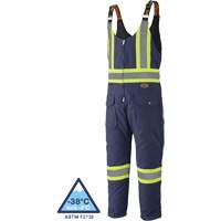 5536 Quilted Duck Overalls, Cotton, Small, Navy Blue R.M.G. Prévention