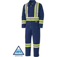 5539A Quilted Duck Coveralls, Small, Navy Blue R.M.G. Prévention