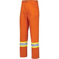 4461 Pantalon de s&eacute;curit&eacute; ultrafrais, Coton, 30, Orange haute visibilit&eacute; R.M.G. Prévention