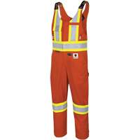 7712 FR-Tech&reg; Flame-Resistant Overalls, Small, High Visibility Orange R.M.G. Prévention