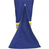 7706 FR-Tech&reg; Flame-Resistant Coverall with Leg Zippers, Size 36, Royal Blue, 9.7 cal/cm² R.M.G. Prévention