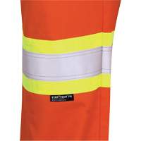 7763 FR-Tech&reg; 88/12 Arc Rated High-Visibility Safety Pants, 30, x 30, High Visibility Orange, 9.7 cal/cm² R.M.G. Prévention