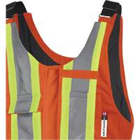 5534A Flame-Resistant Quilted Safety Overalls, Small, Orange R.M.G. Prévention
