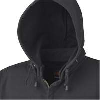 337 Flame-Resistant Zip Style Hoodie, Men's, X-Small, Black, 22 cal/cm² R.M.G. Prévention
