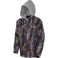 415CM Quilted Hooded Shirt, Men's, X-Small, Multi-Colour R.M.G. Prévention