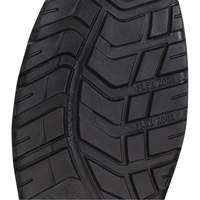 1028 Brown 8" Work Boots, Leather, Steel Toe, Size 10 R.M.G. Prévention