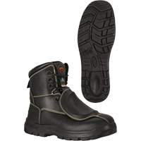 1060 Metatarsal-Protected Safety Boots, Leather, Size 10 R.M.G. Prévention