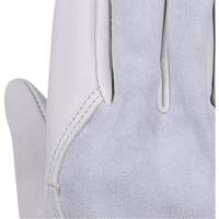 535G Beige Driver's Gloves, Small, Grain Cowhide Palm R.M.G. Prévention