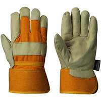 632 Insulated Fitter's Gloves, One Size, Grain Cowhide Palm, Boa Inner Lining R.M.G. Prévention