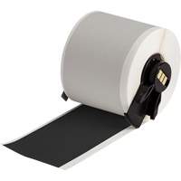 All-Weather Permanent Adhesive Label Tape, Vinyl, Black, 2" Width R.M.G. Prévention