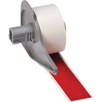 All-Weather Permanent Adhesive Label Tape, Vinyl, Red, 1" Width R.M.G. Prévention