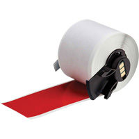 Multi-Purpose Label Tape, Vinyl, Red, 1.9" Width R.M.G. Prévention