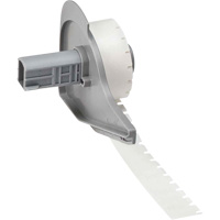 Harsh Environment Multi-Purpose Labels, Polyester, 0.35" L x 0.2" H, Black on Clear R.M.G. Prévention