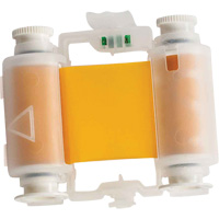 R6900 Series Snap-In Printer Ribbon, 2" x 150', Yellow R.M.G. Prévention