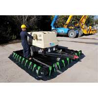 Berme Ultra-Containment Berm, Capacit&eacute; 179 gal. US, 4' la x 6' lo x 12" h, Paroi &agrave; piquets R.M.G. Prévention