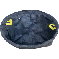 Bac de r&eacute;tention rond Ultra-Drain Guard avec orifice de trop-plein, Huile & s&eacute;diments, 22" - 25" lo x 22" - 25" la R.M.G. Prévention