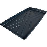 Single-Tray Ultra-Rack Containment Tray&reg;, 44" L x 23.5" W x 2.8" H, 8 US gal. Spill Capacity R.M.G. Prévention