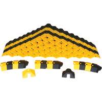 Bulk Box Ultra-Sidewinder Cable Protection System – 24 pieds, 288" x 9,8" x 1,4", 2000 lb (1 tonne) R.M.G. Prévention